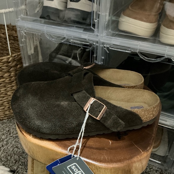 Birkenstock Boston Mocca Soft Beds - Picture 4 of 8